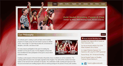 Desktop Screenshot of crimsonwrestling.com